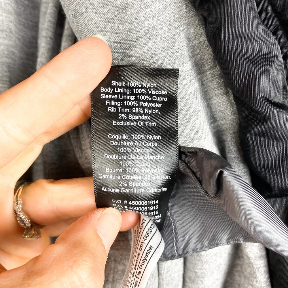 Aritzia The Group Babaton Gilman Sky Captain Black Bomber Jacket Size XS - Picture 10 of 12